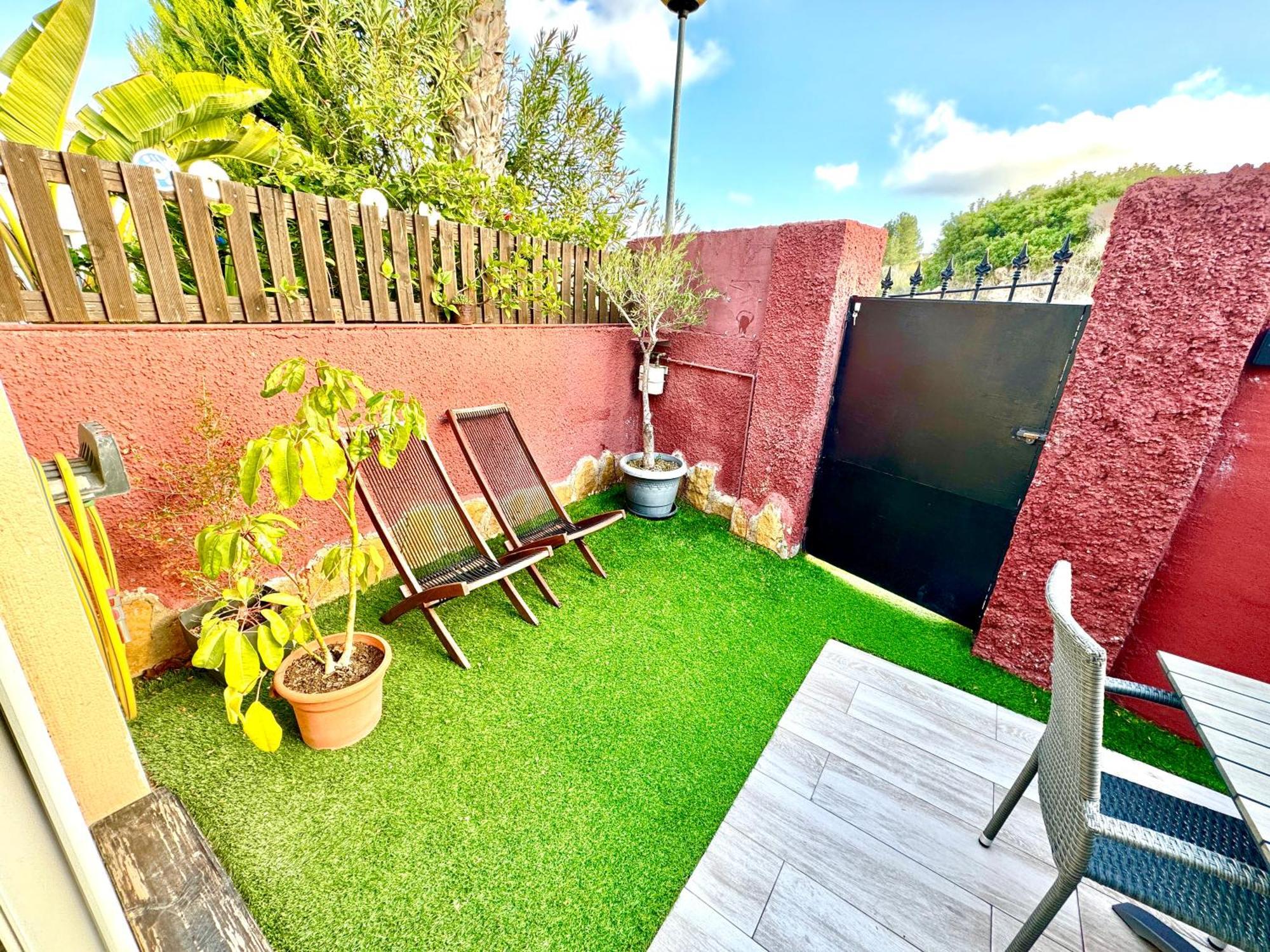 3 Casita-Estudio Con Jardin En La Playa Puerto Marino Exterior foto