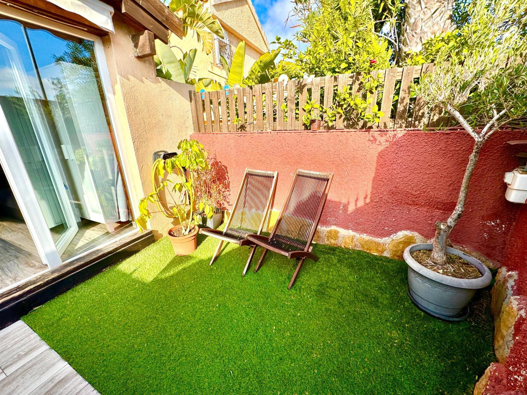 3 Casita-Estudio Con Jardin En La Playa Puerto Marino Exterior foto